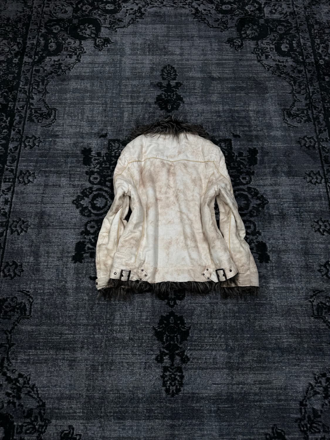 Scissors 00s vkei trimming fur jacket 상품이미지6