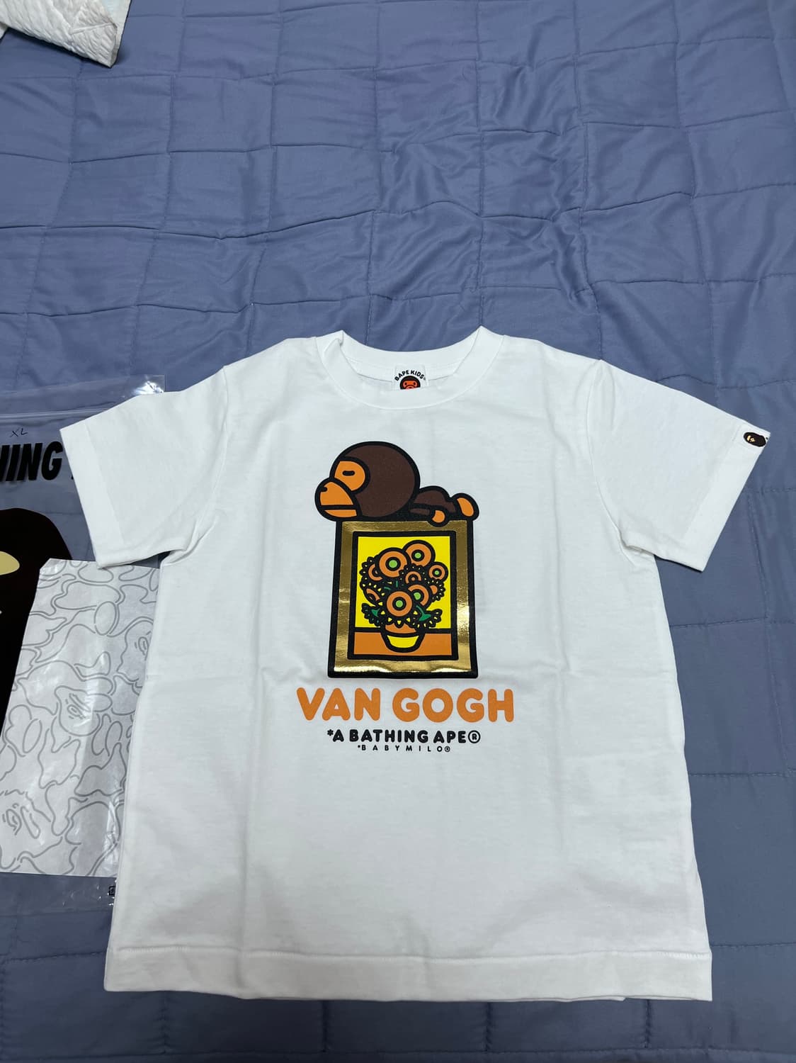 Bape x van gogh 한정판 키즈제품 상품이미지3