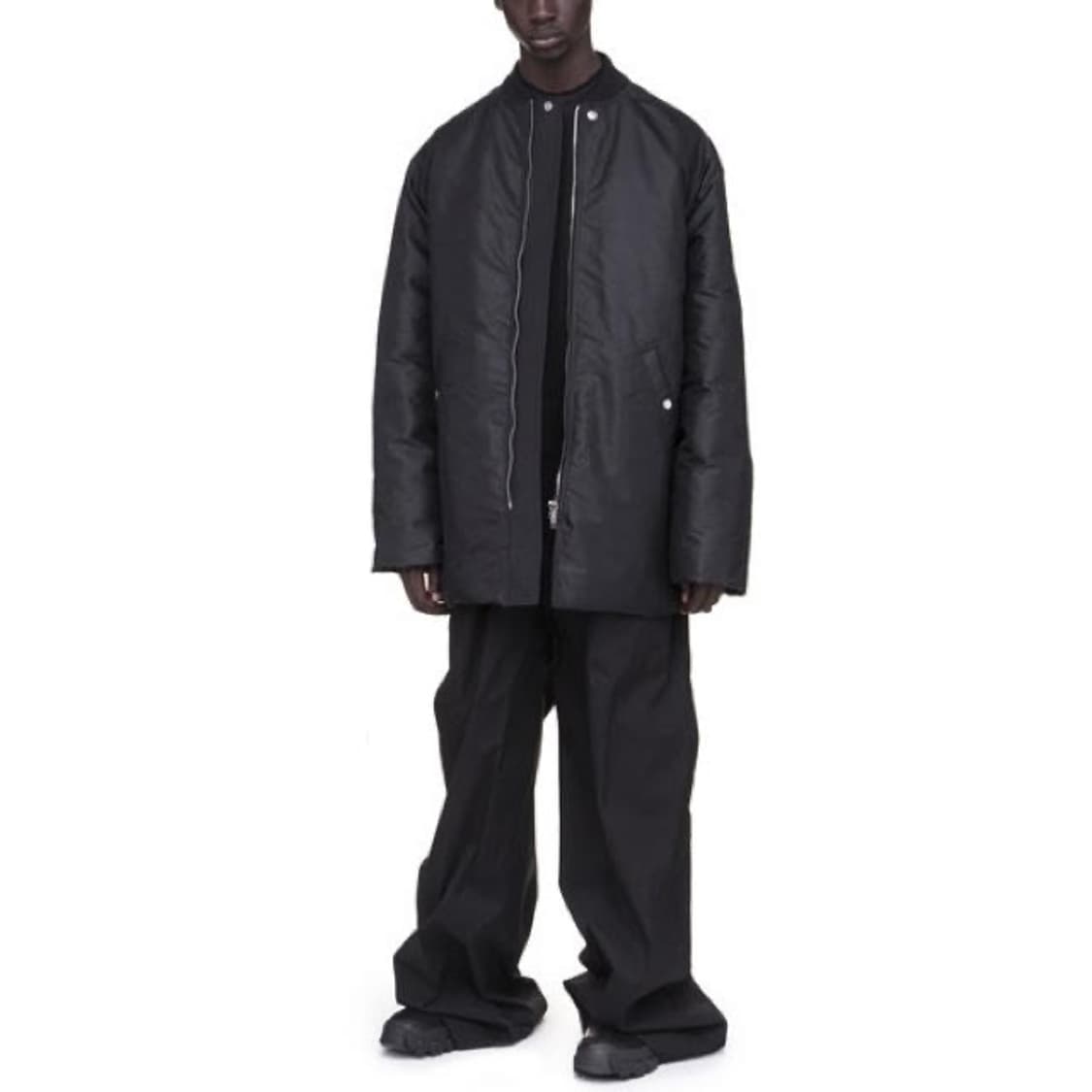 릭오웬스 FLIGHT NECKED DUVET BLACK 상품이미지2