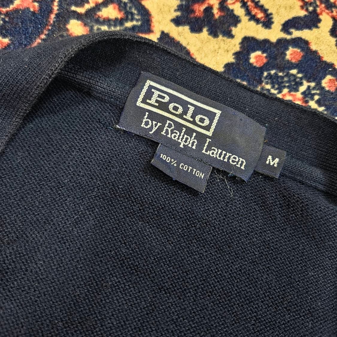 폴로랄프로렌 빈티지 화이트 자수
코튼 가디건
M size 상품이미지6