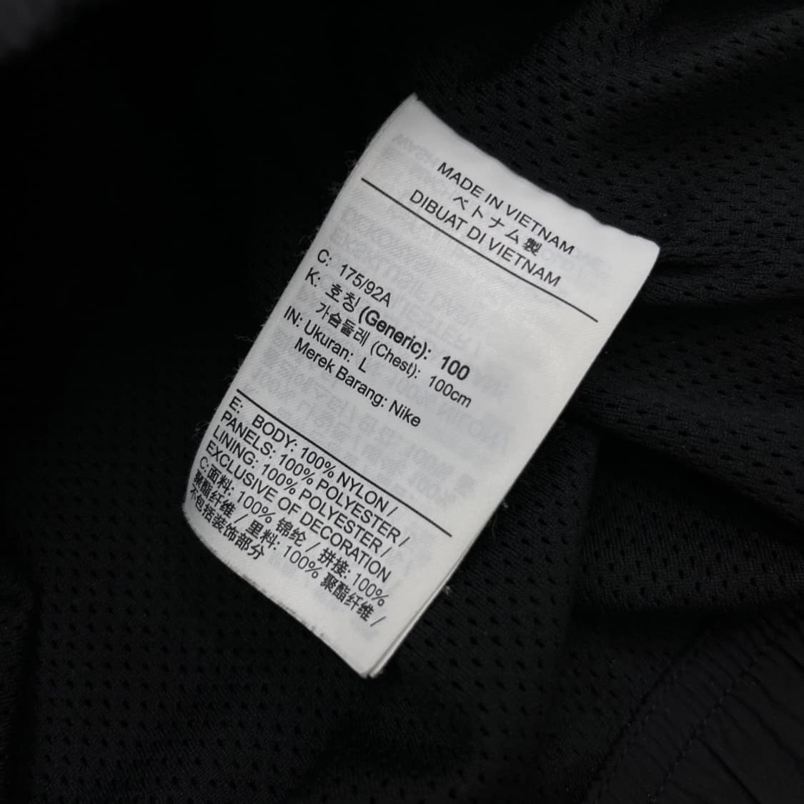 나이키 빅스우시 블랙 바람막이 L 상품이미지6