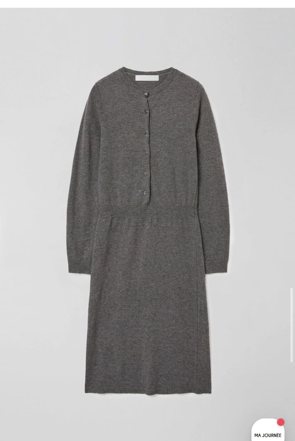 마조네 모노 니트 드레스 상품이미지5