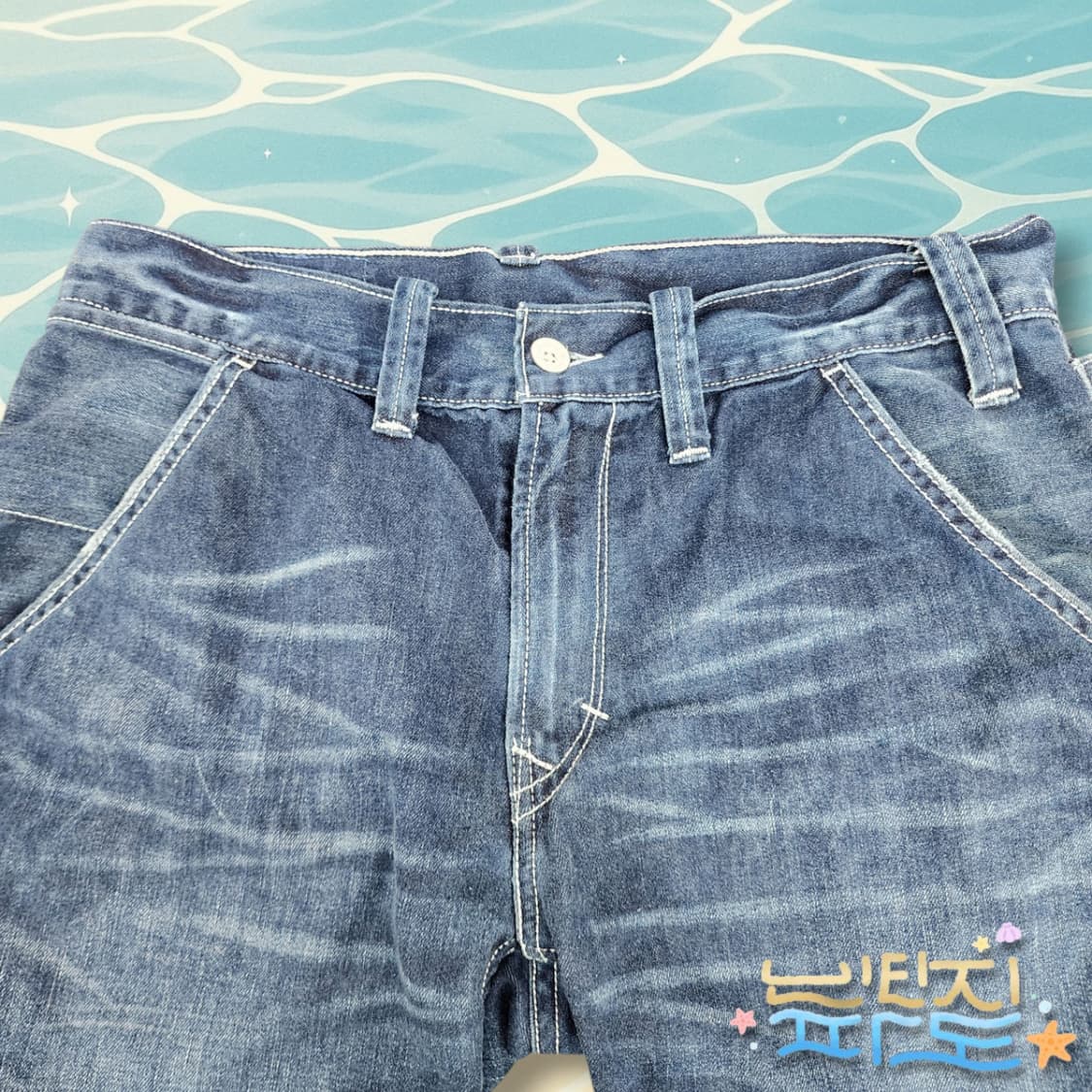 34 리바이스 523 신치백 청반바지 상품이미지2