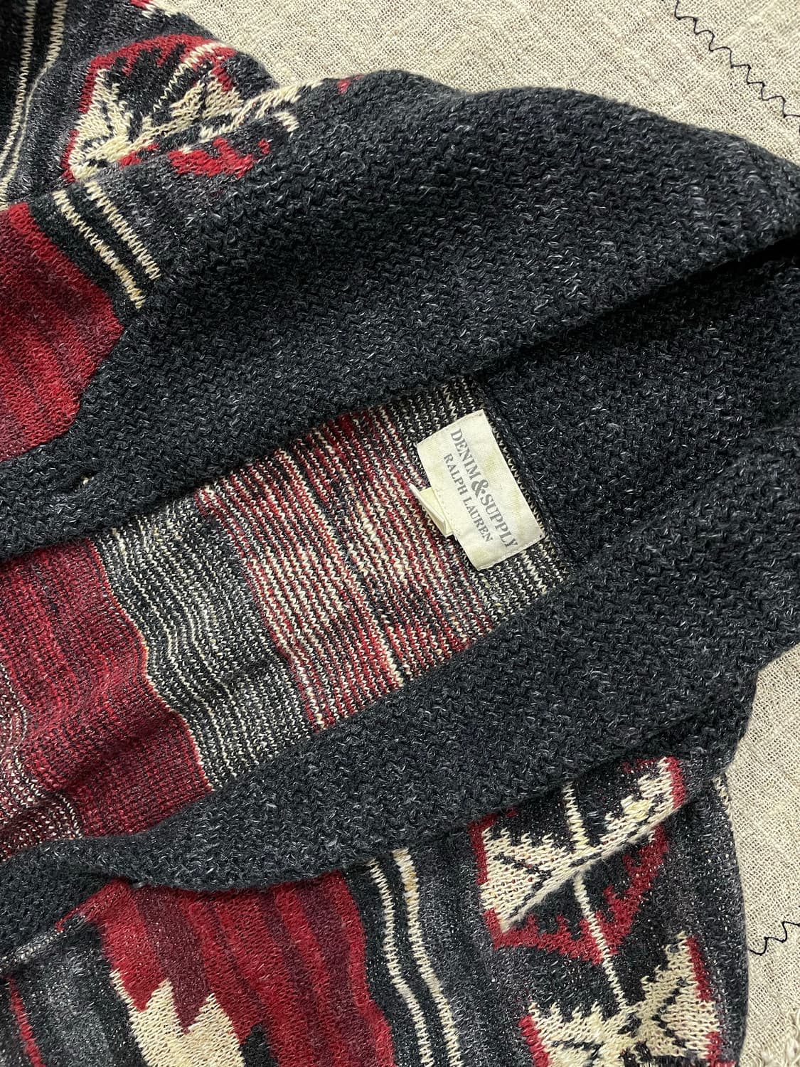 폴로(DS)/인디언패턴 니트가디건(여성S) 상품이미지3