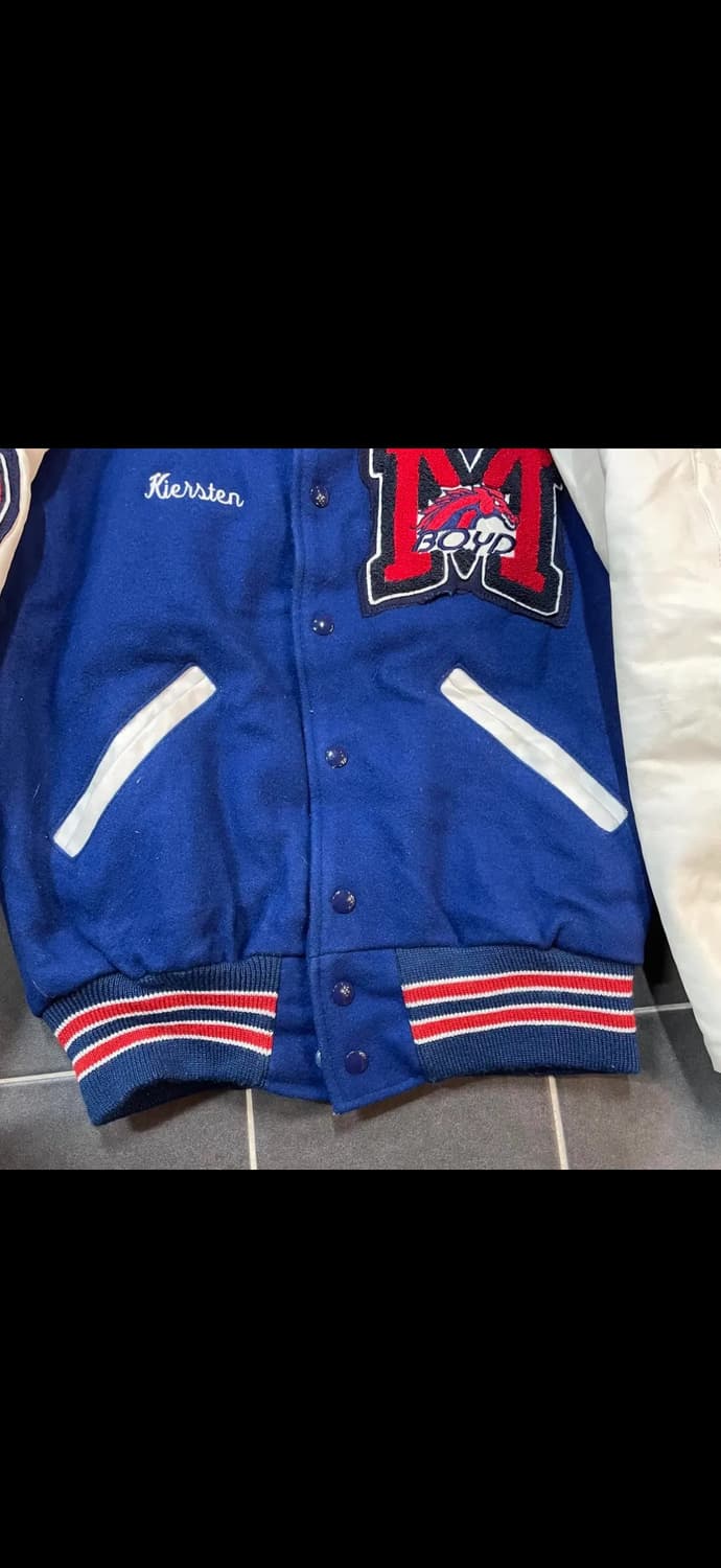 빈티지 바시티 자켓 s 상품이미지7