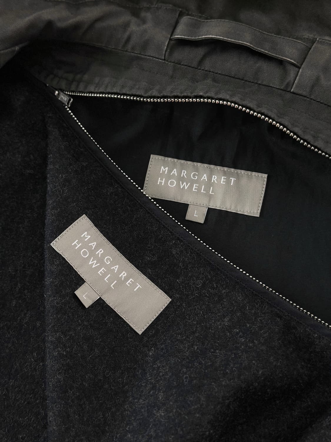 90~00s 마가렛 호웰 워시드 밀리터리 디테일 후디드 파카 상품이미지8