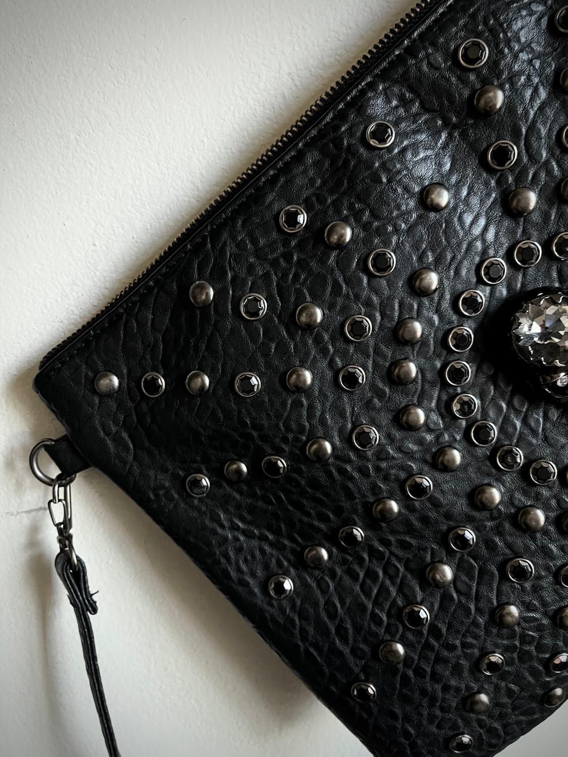 Marc O'Polo Studs Skull Trim Leather Bag 상품이미지6