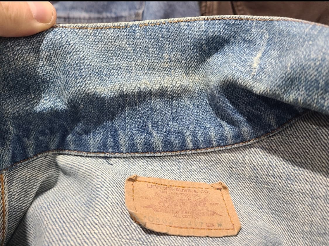 80년대 리바이스 데님자켓 상품이미지8