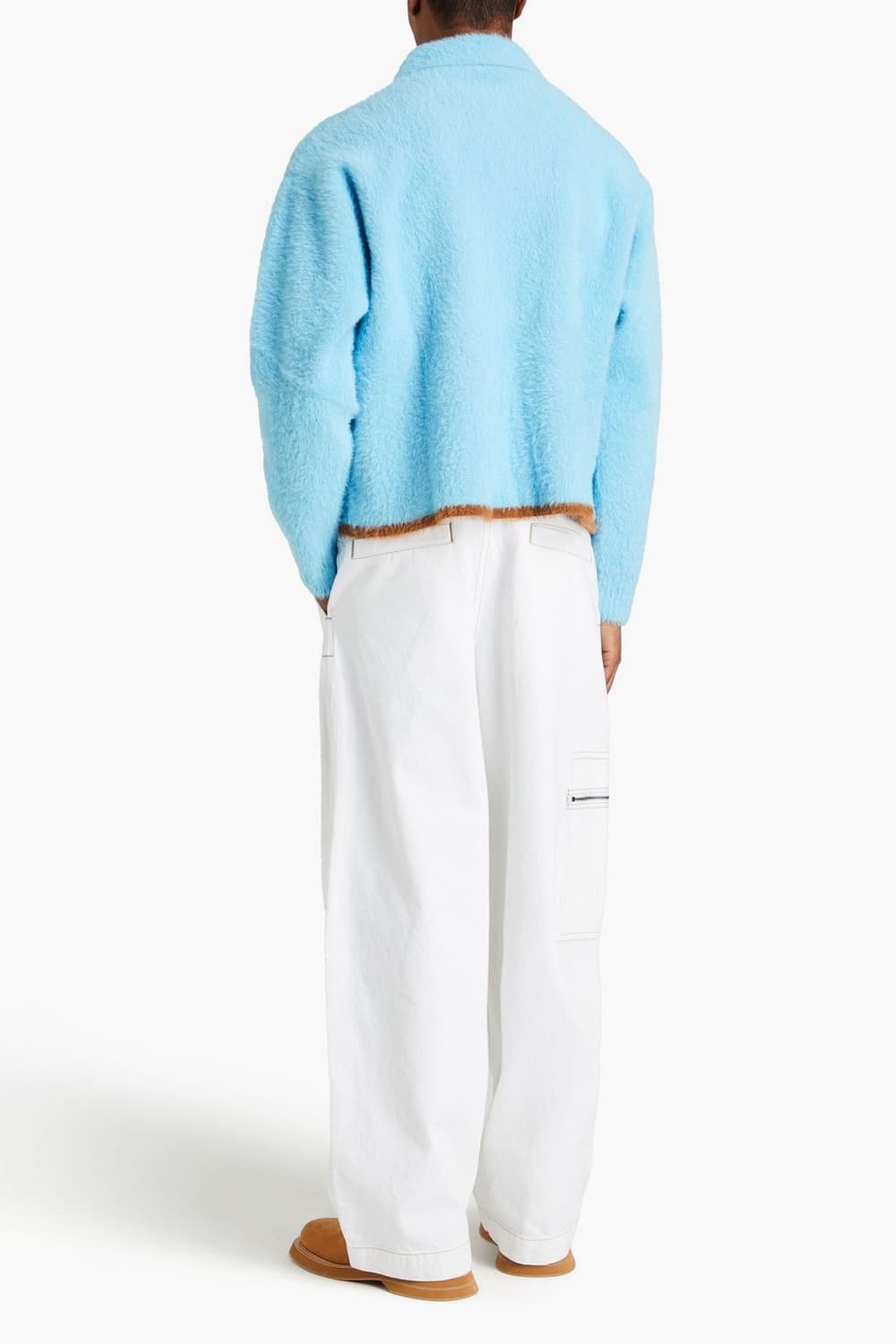 자크뮈스 네브 폴로 니트 블루 L 상품이미지6