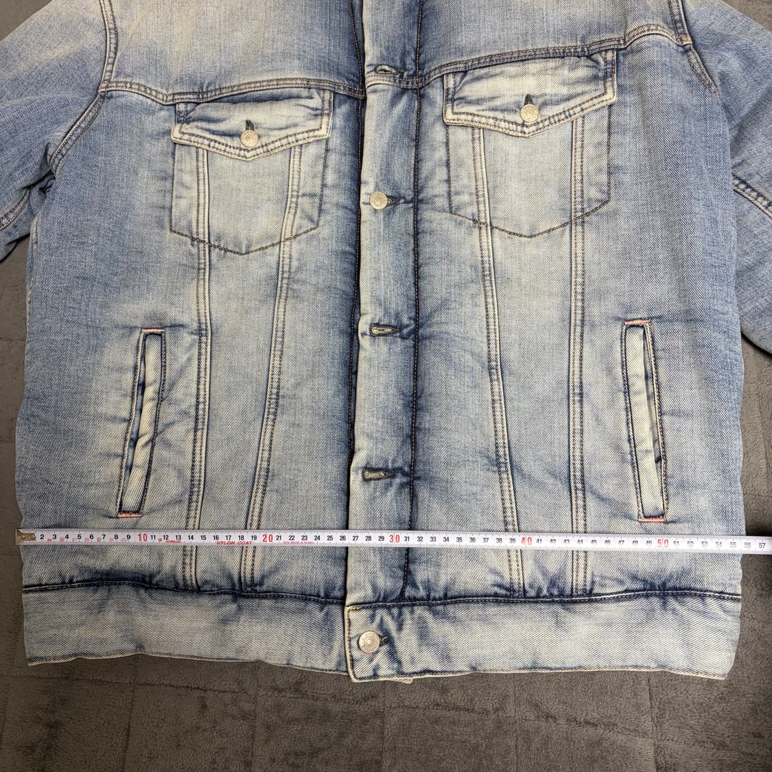 아크네 패디드 데님 자켓 상품이미지5