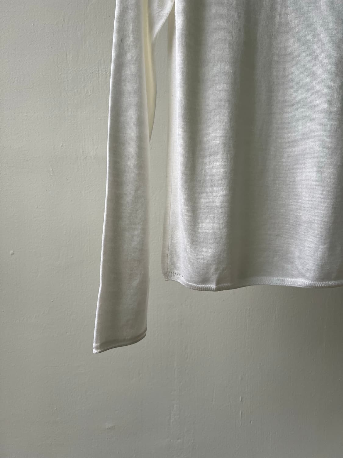 (새상품) 톰그레이하운드 울100 빈목 니트 상품이미지3