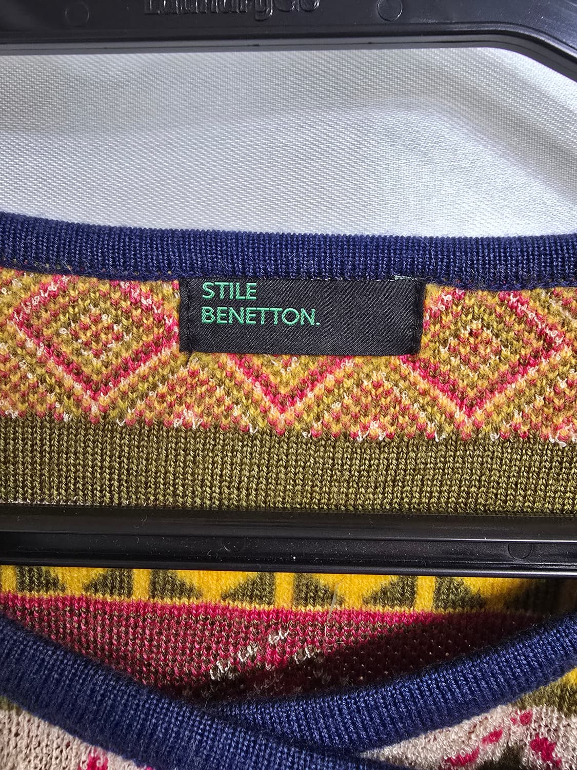 베네통 패턴 니트 가디건 (1853) 상품이미지3