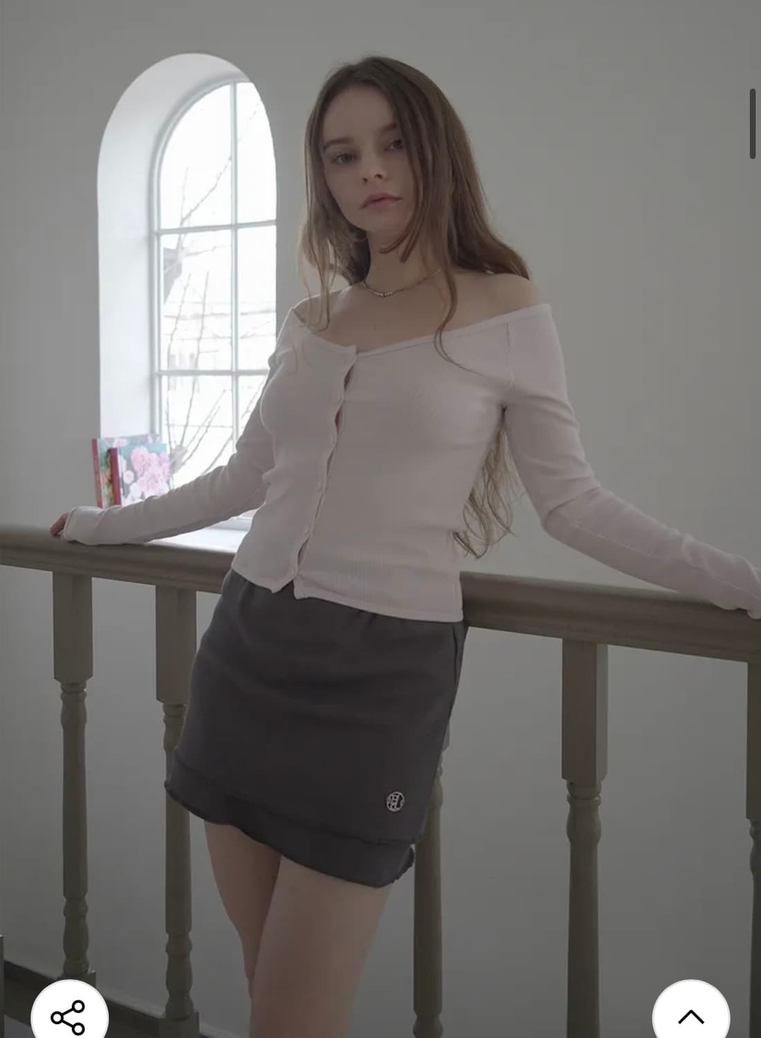 벨리아르 발레리나 가디건 ballerina cardigan 핑크 상품이미지3