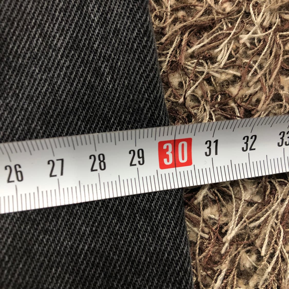 32 리바이스 501 블랙 워싱 흑청 데님 팬츠 상품이미지8
