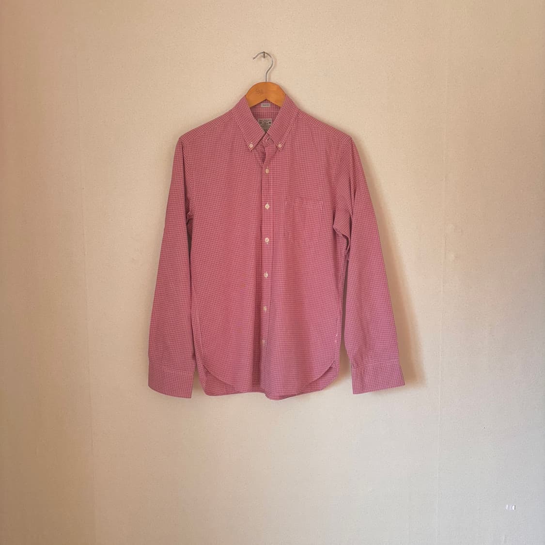 JCREW 제이크루 체크 셔츠 남방 M 슬림 수입 정품 기본 디테일 상품이미지1