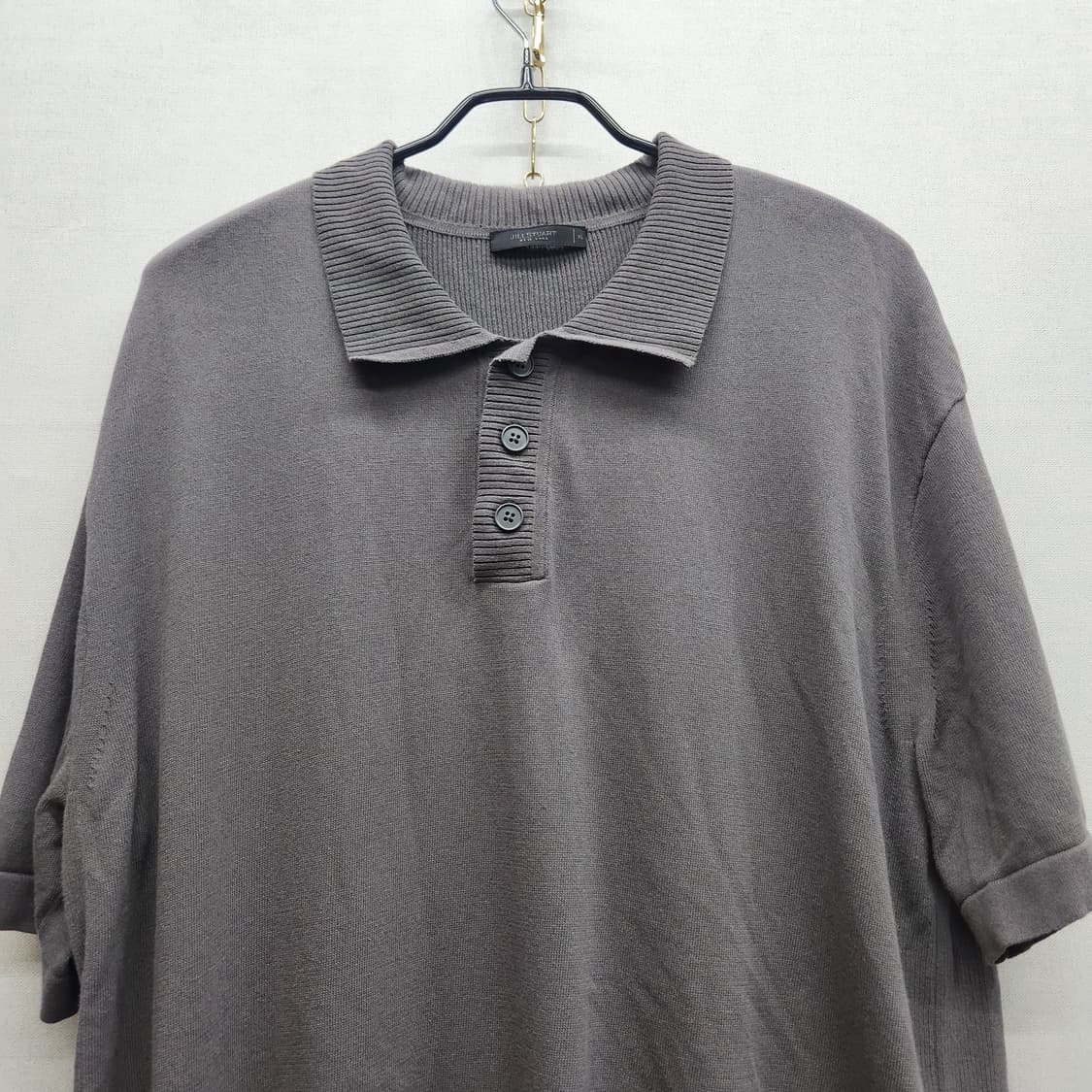 질스튜어트 코튼 니트 반팔카라 XL(XL) 상품이미지2