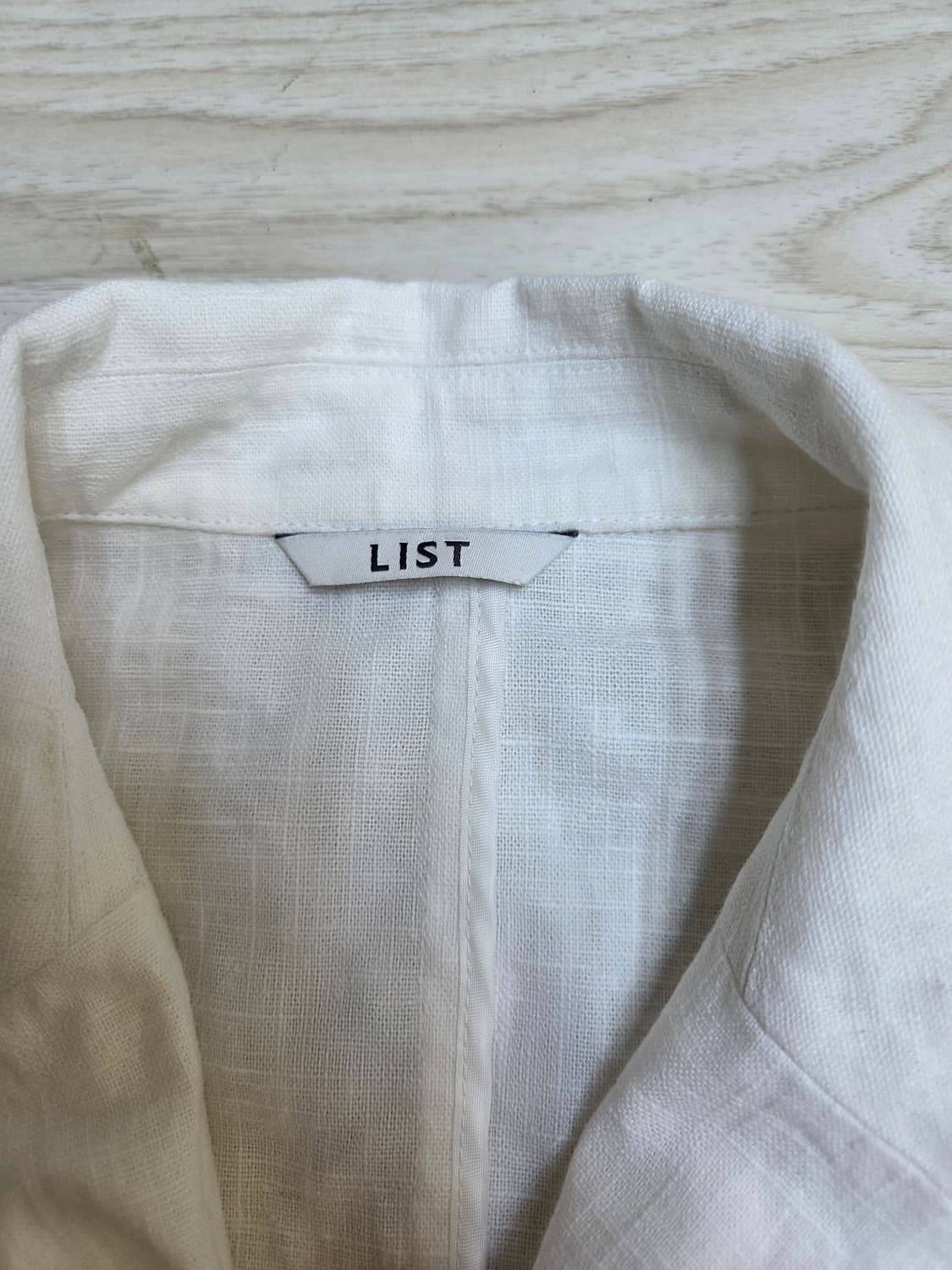 리스트  자켓 리넨100  상품이미지2