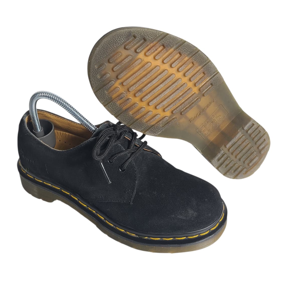 220-225) Dr.martens 닥터마틴 1461 3홀 블랙 스웨이드 상품이미지2