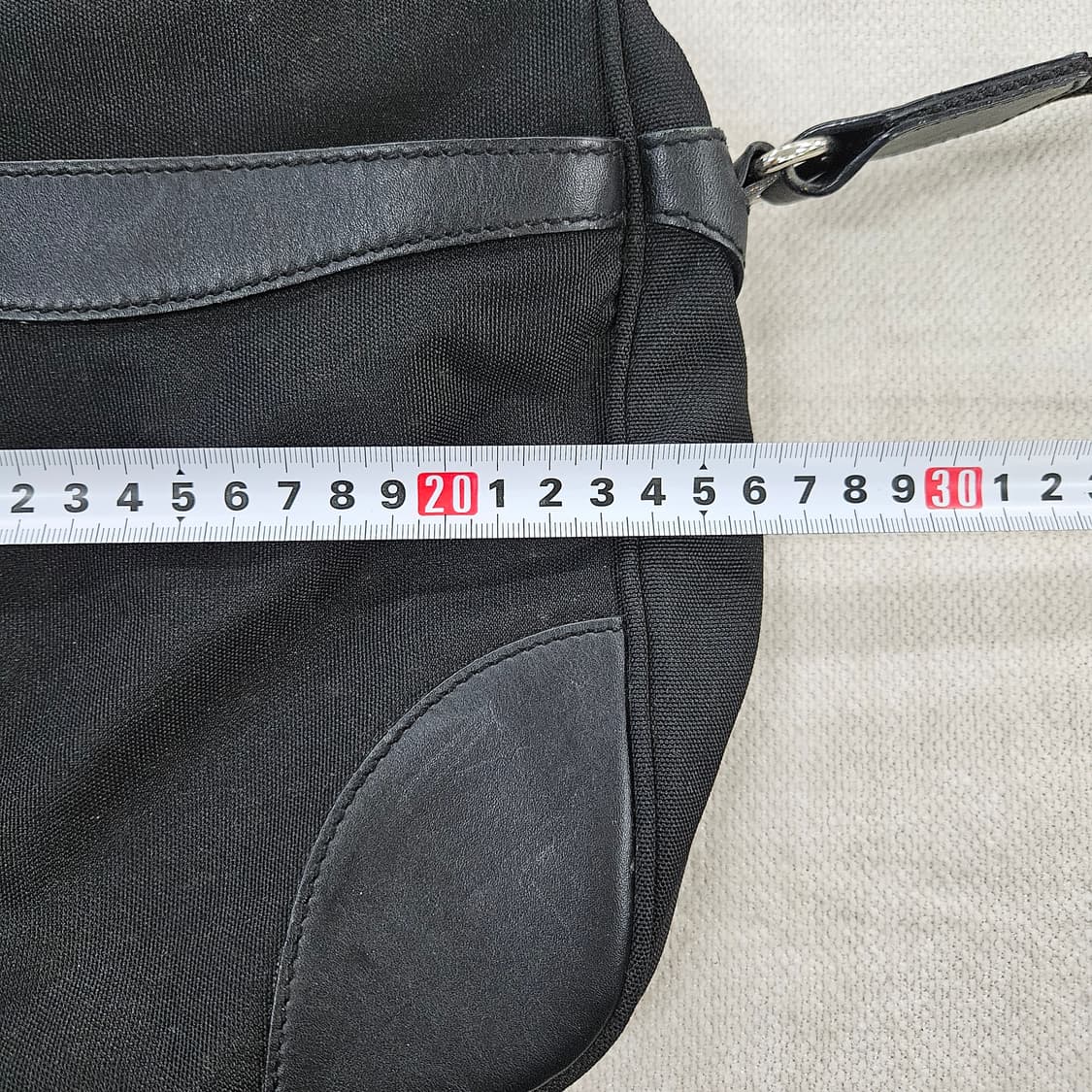 [실측확인] 폴로 랄프로렌 캔버스 가죽 크로스백 0120Y2 상품이미지7