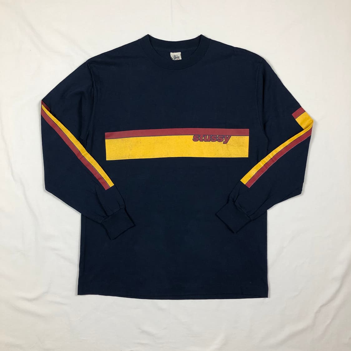 90s 스투시 stussy 스펠아웃 롱슬리브 긴팔티 상품이미지1