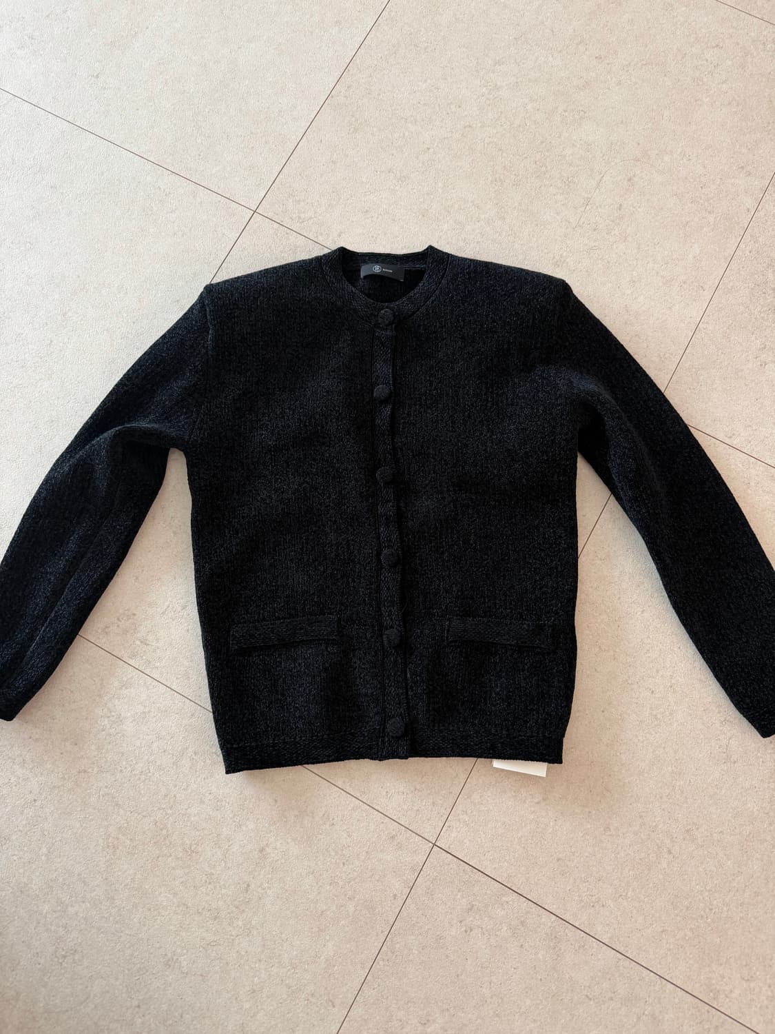 블러썸 타미 벨벳 가디건 상품이미지1