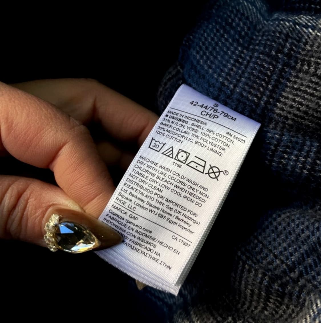 갭X팬들턴 패딩 베스트 S 상품이미지6