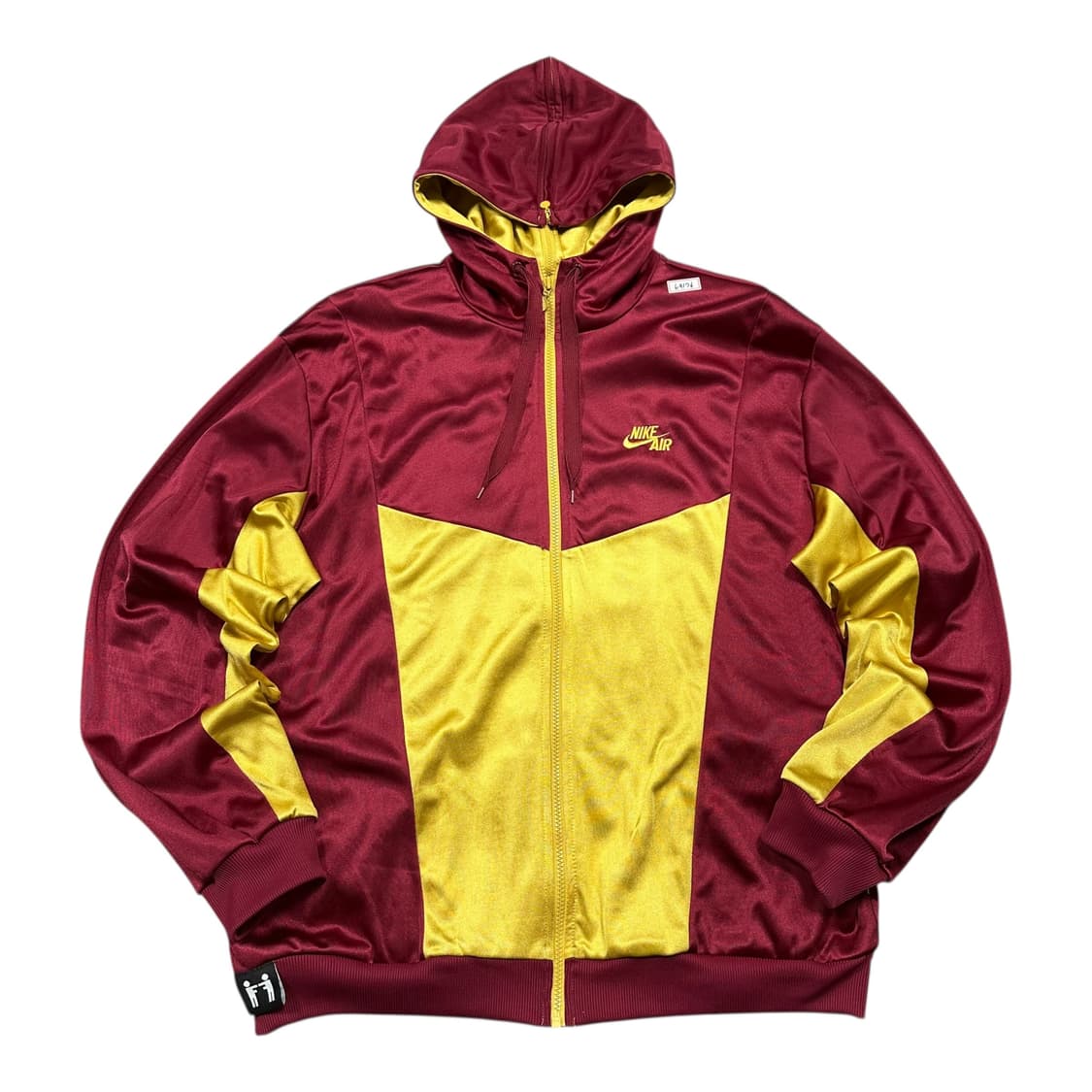 ✨ (바배) 나이키 버건디 골드 배색 후드 집업 (앞뒤지퍼)  상품이미지1
