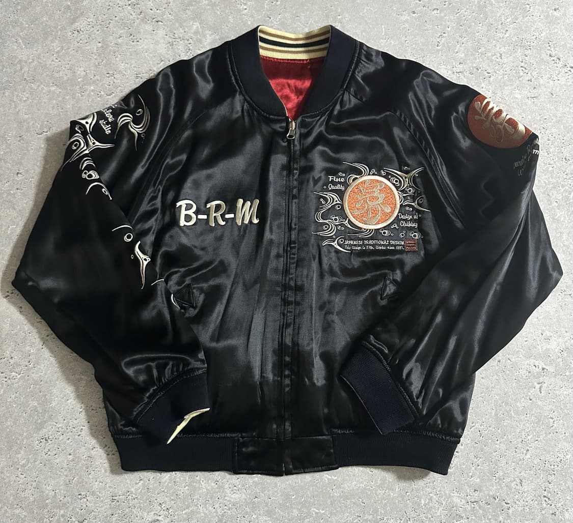 B.R.M 리버시블 스카잔 001 상품이미지2