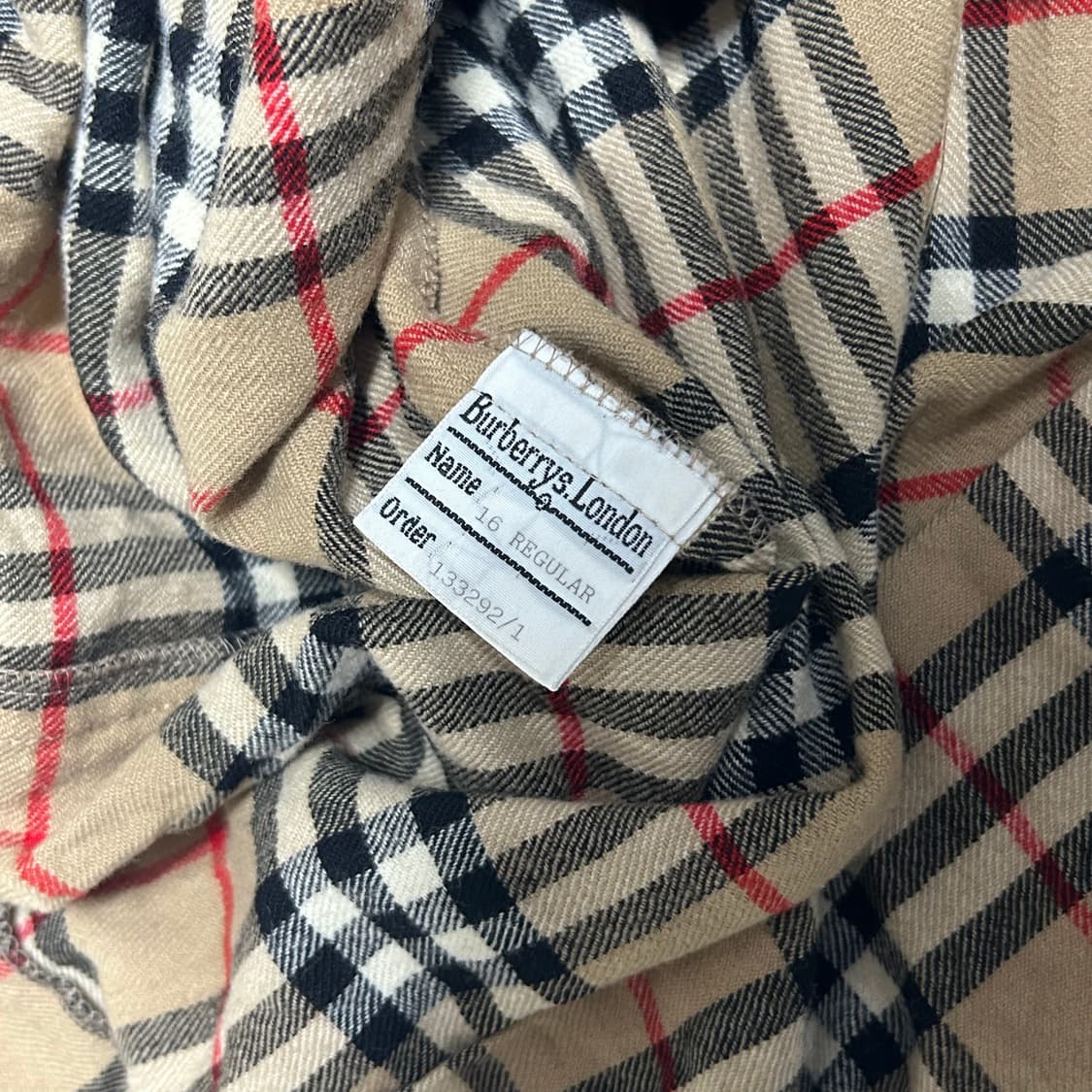 버버리 노바체크 스커트 상품이미지5