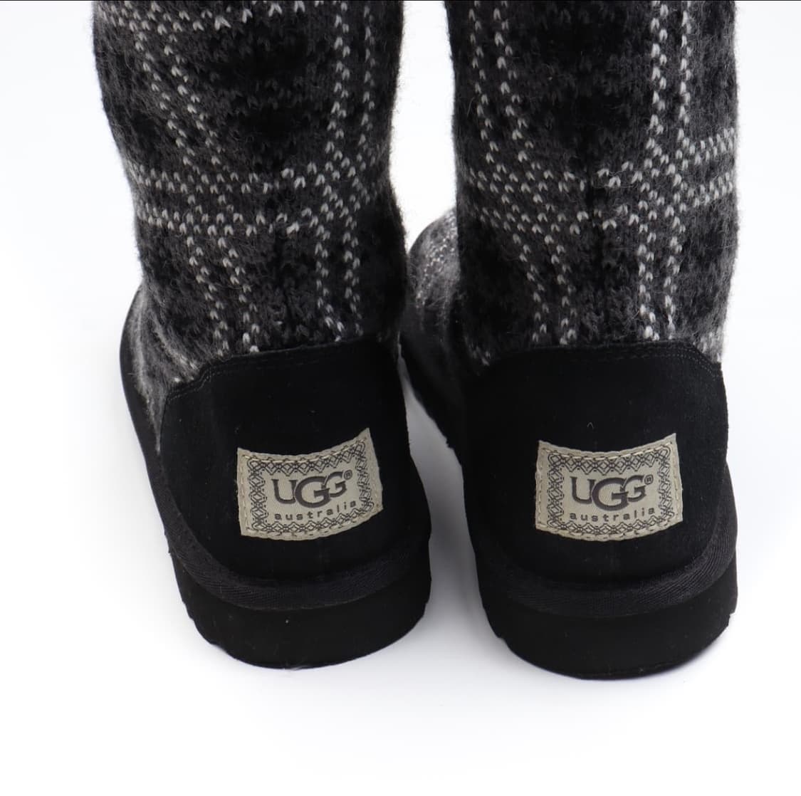 어그 체크 니트 삭스 부츠 상품이미지5