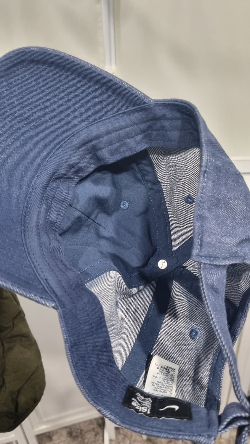 나이키 데님 모자(볼캡) 원사이즈 상태좋음 상품이미지4