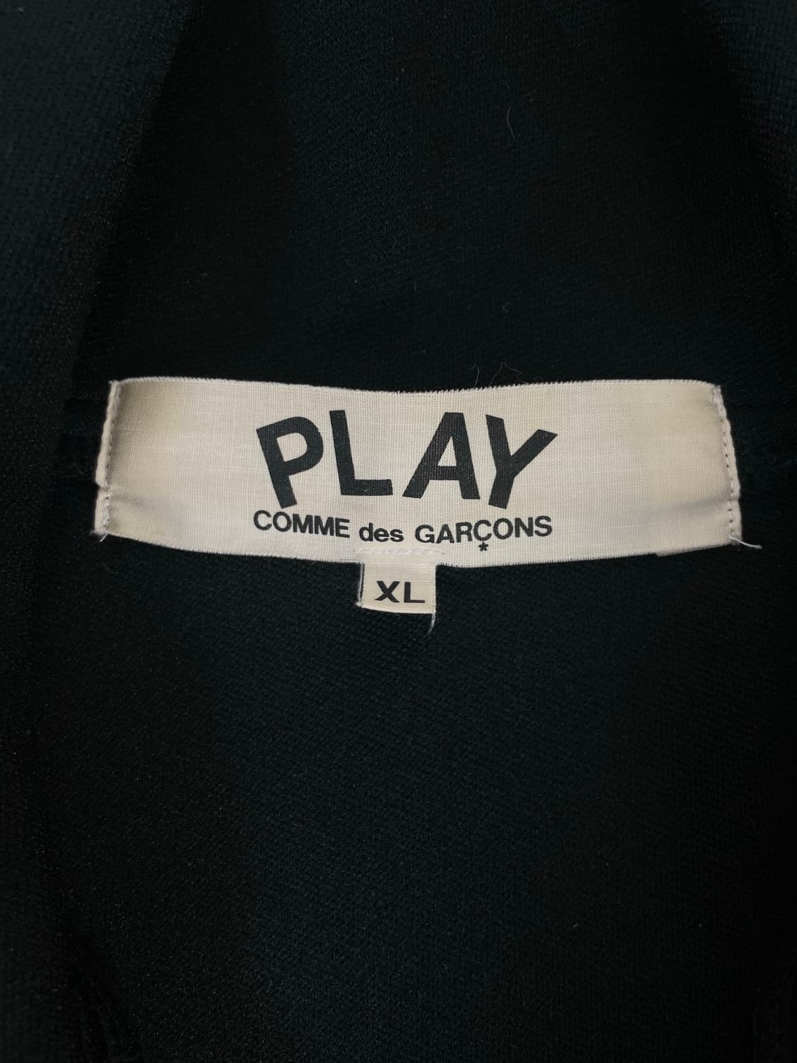 [XL] 꼼데가르송 플레이 블랙와펜 저지 트랙자켓 상품이미지8