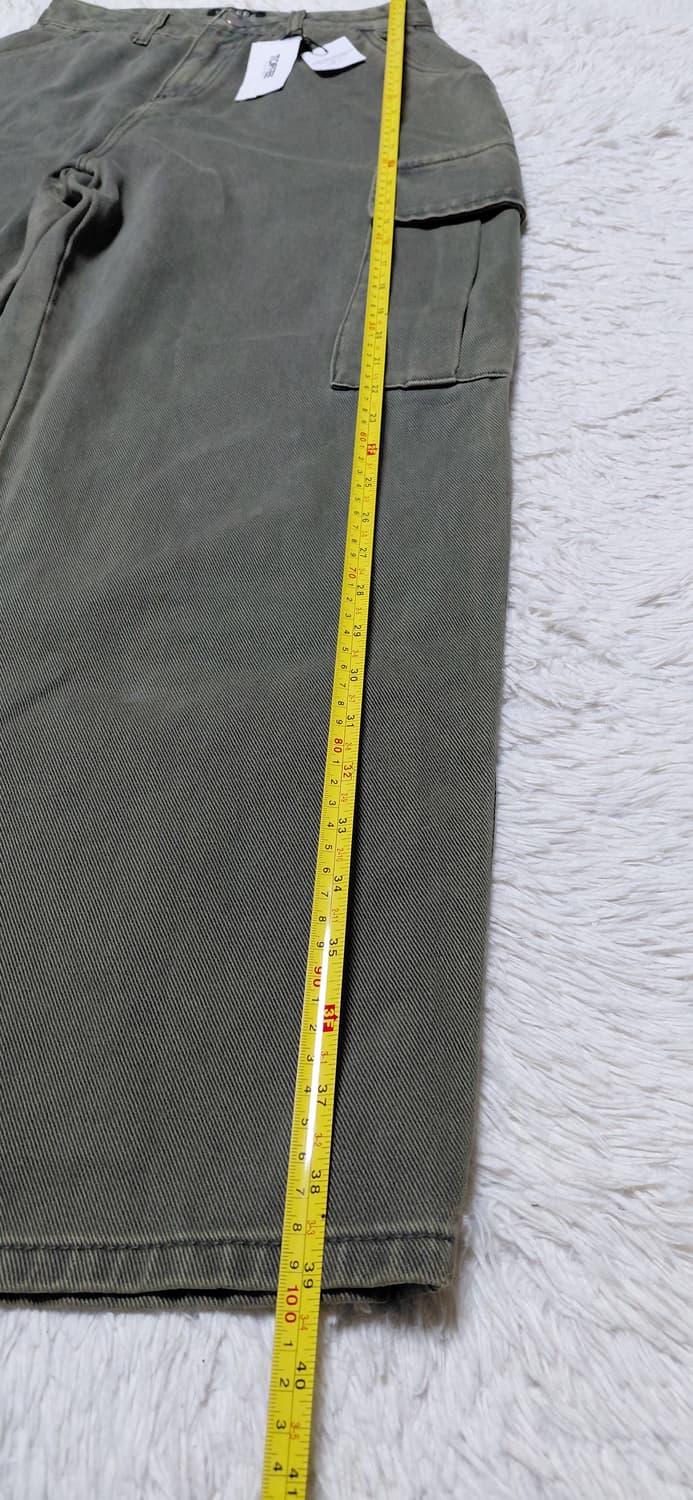 TOFFEE 카고 와이드 데님 팬츠 S 새상품 상품이미지9