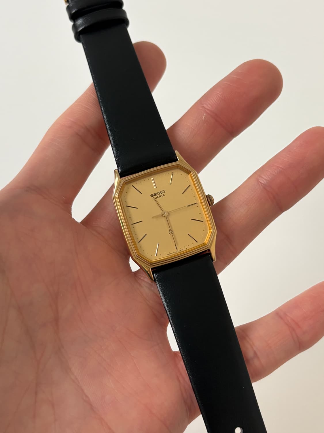 1980s Chariot Gold Square Quartz 상품이미지1