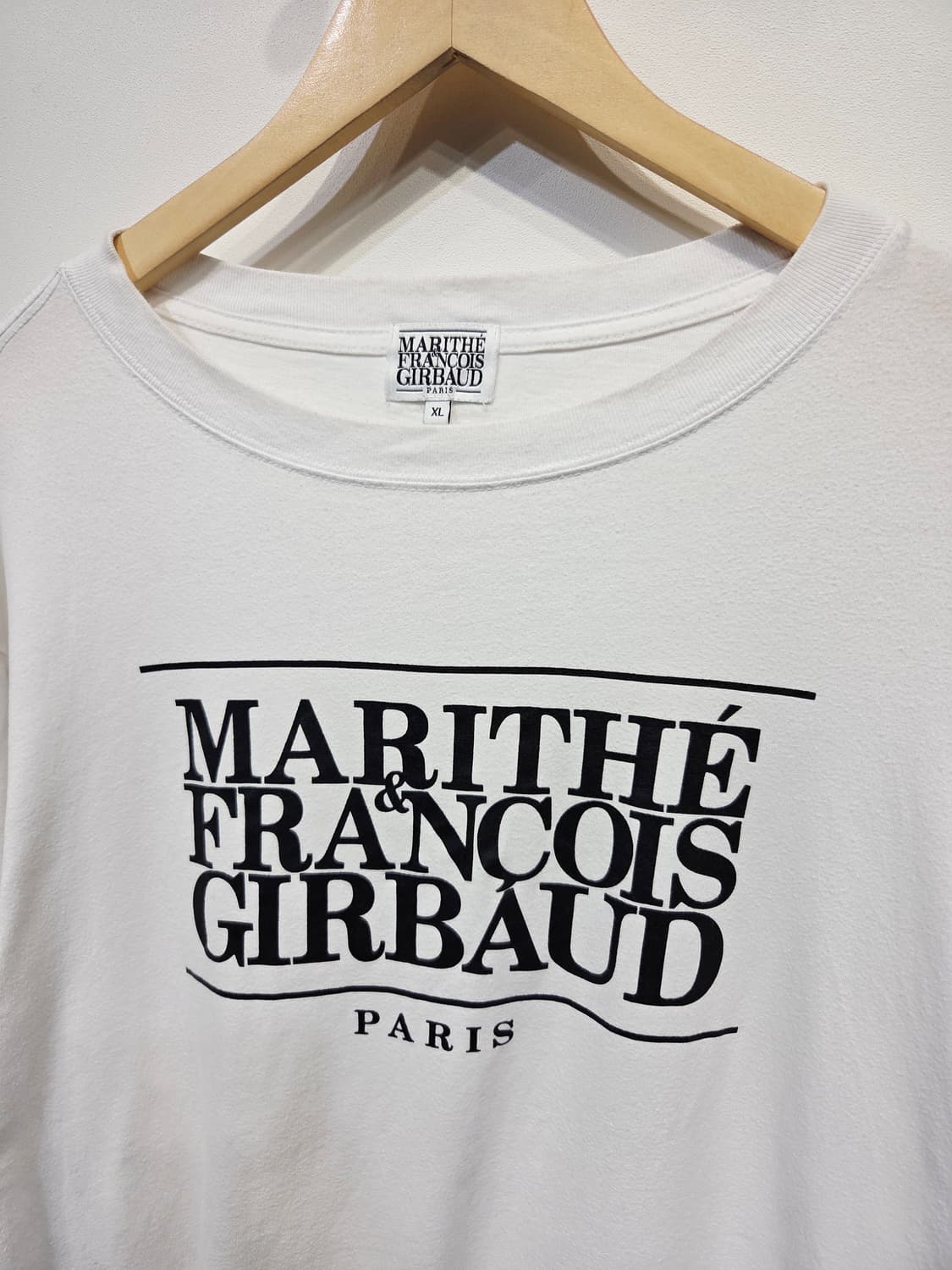 마리떼 프랑소와 저버 화이트 긴팔 티셔츠_XL 상품이미지3