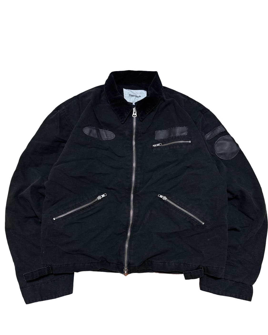 토니웩 이펙트 코듀로이 블랙 워크자켓 상품이미지1