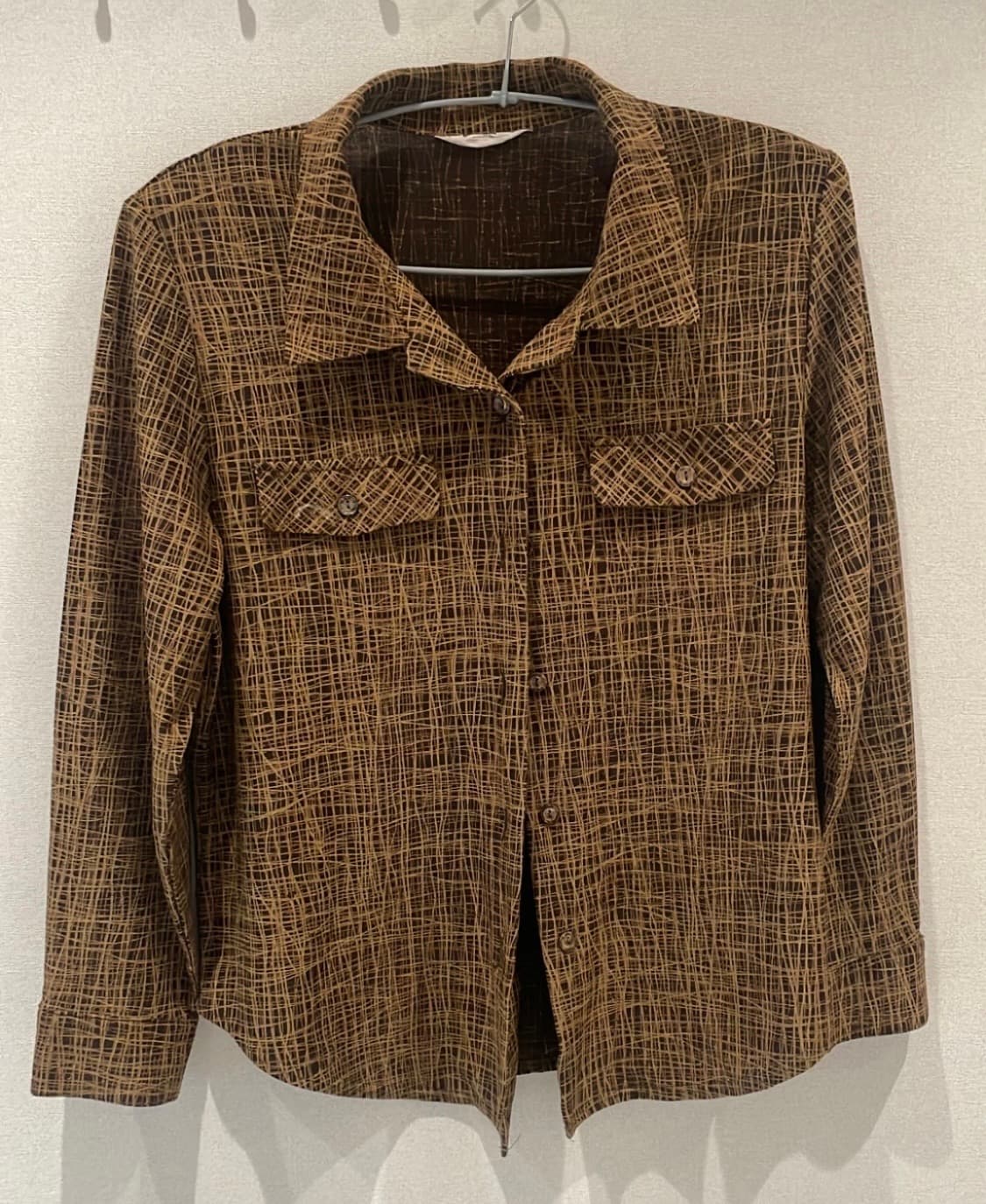 일본 빈티지 패턴 셔츠 상품이미지1