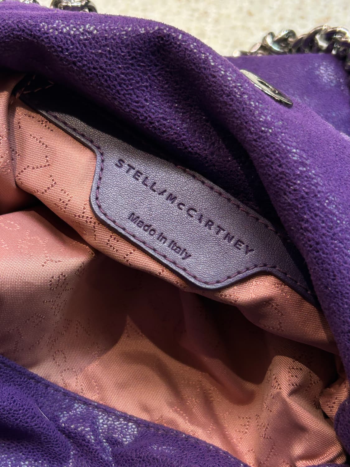 스텔라맥카트니 퍼플 체인 크로스백 상품이미지6