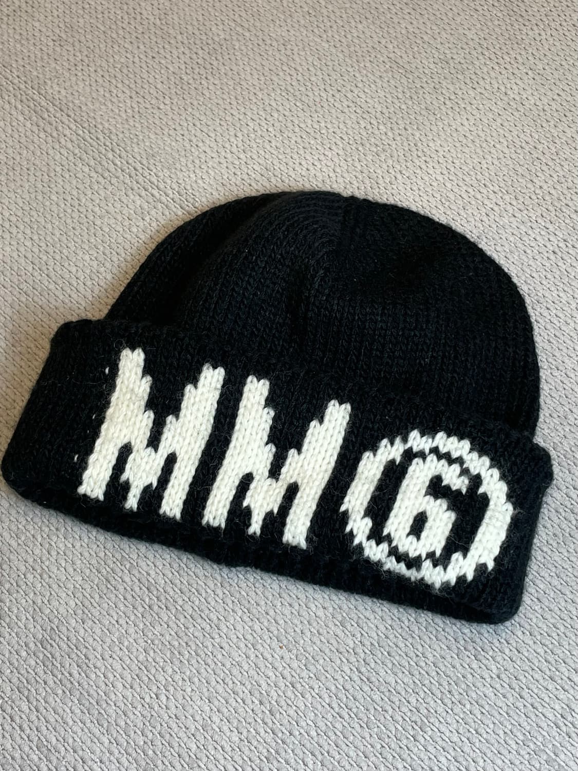 MM6 로고 비니 상품이미지1