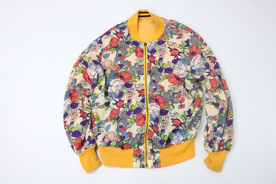 로데오크라운즈 리버시블 옐로우 워싱 불독 바시티 자켓 (2) 상품이미지8