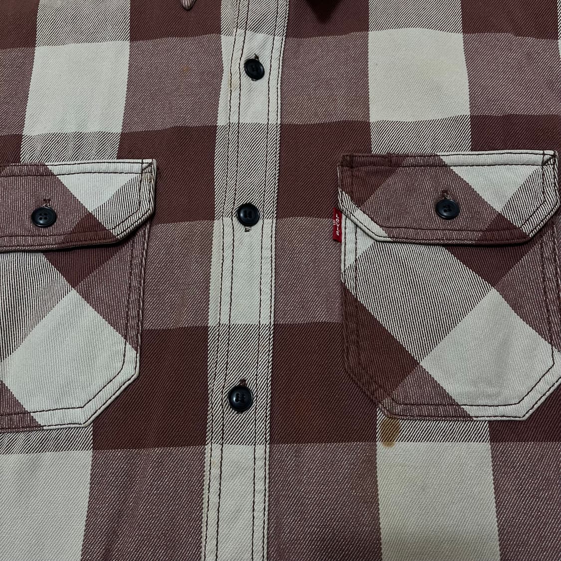 리바이스 Levi's 레드탭 체크 웨스턴 셔츠 L(100) 상품이미지7