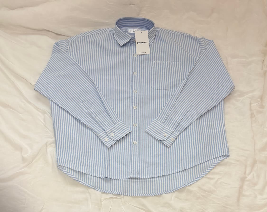 [미 시착 새 상품] 돈비레잇 스트라이프 셔츠 상품이미지3