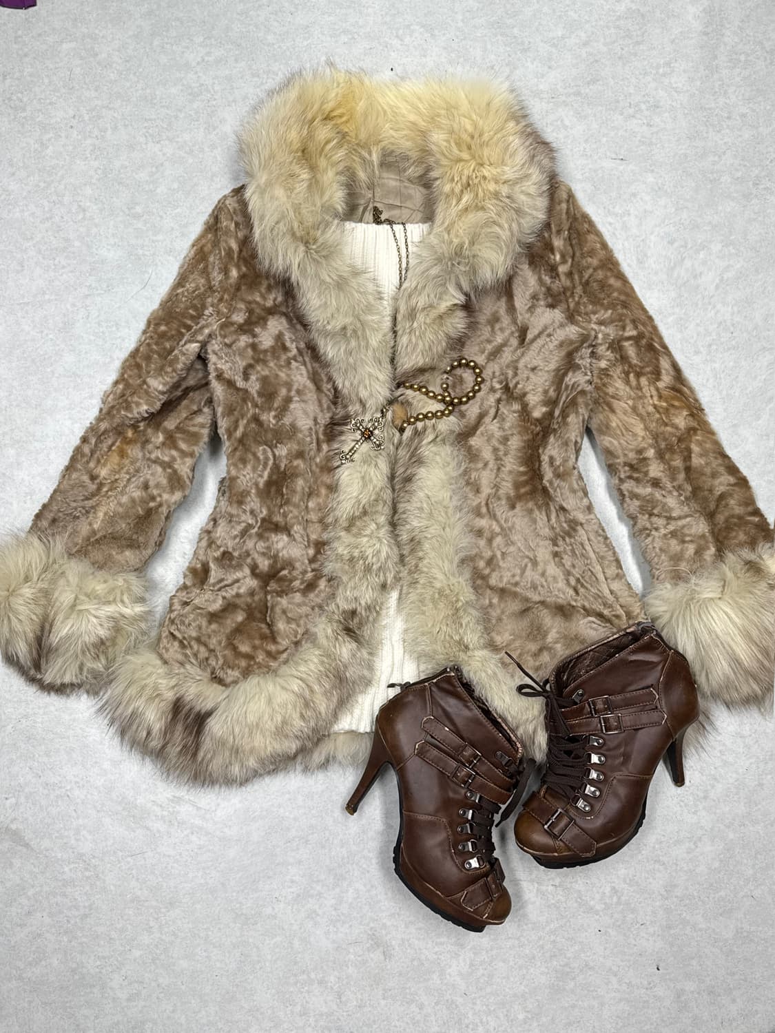 오네갸루 퍼자켓 상품이미지1