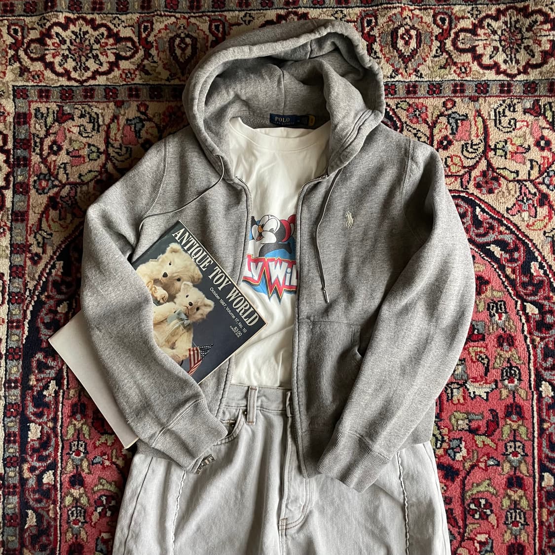 폴로 랄프로렌 후드 집업 상품이미지9