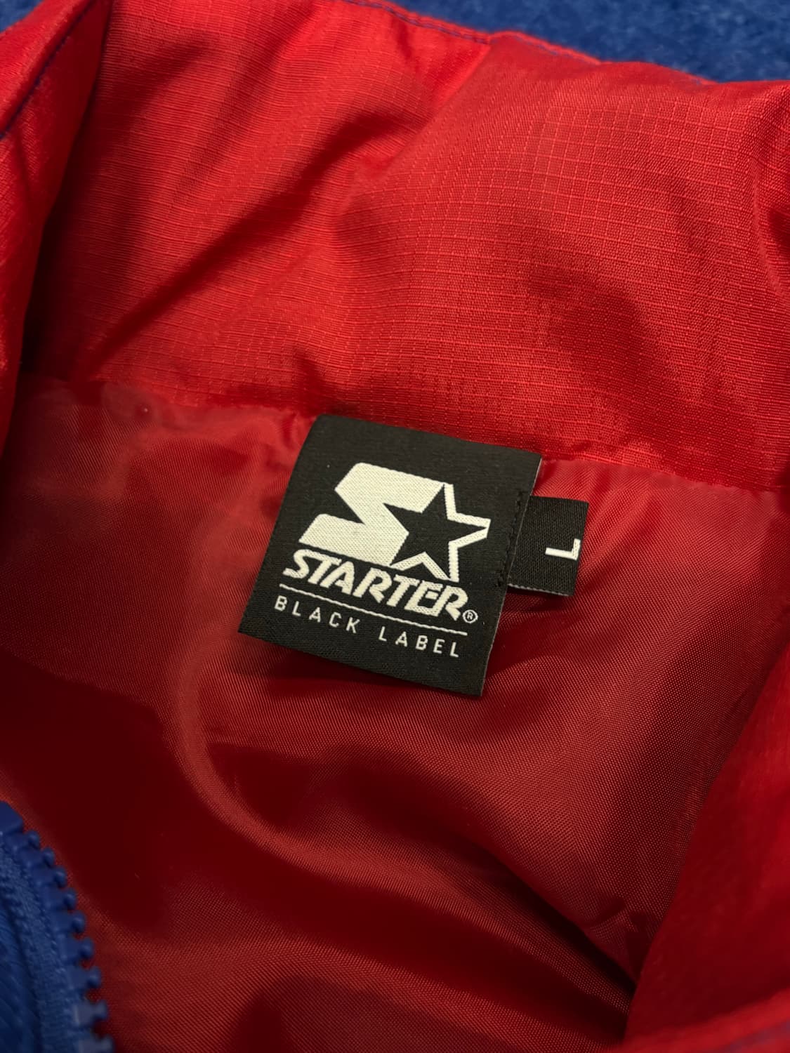 스타터(Starter) 성조기 바람막이 블랙 라벨 상품이미지4
