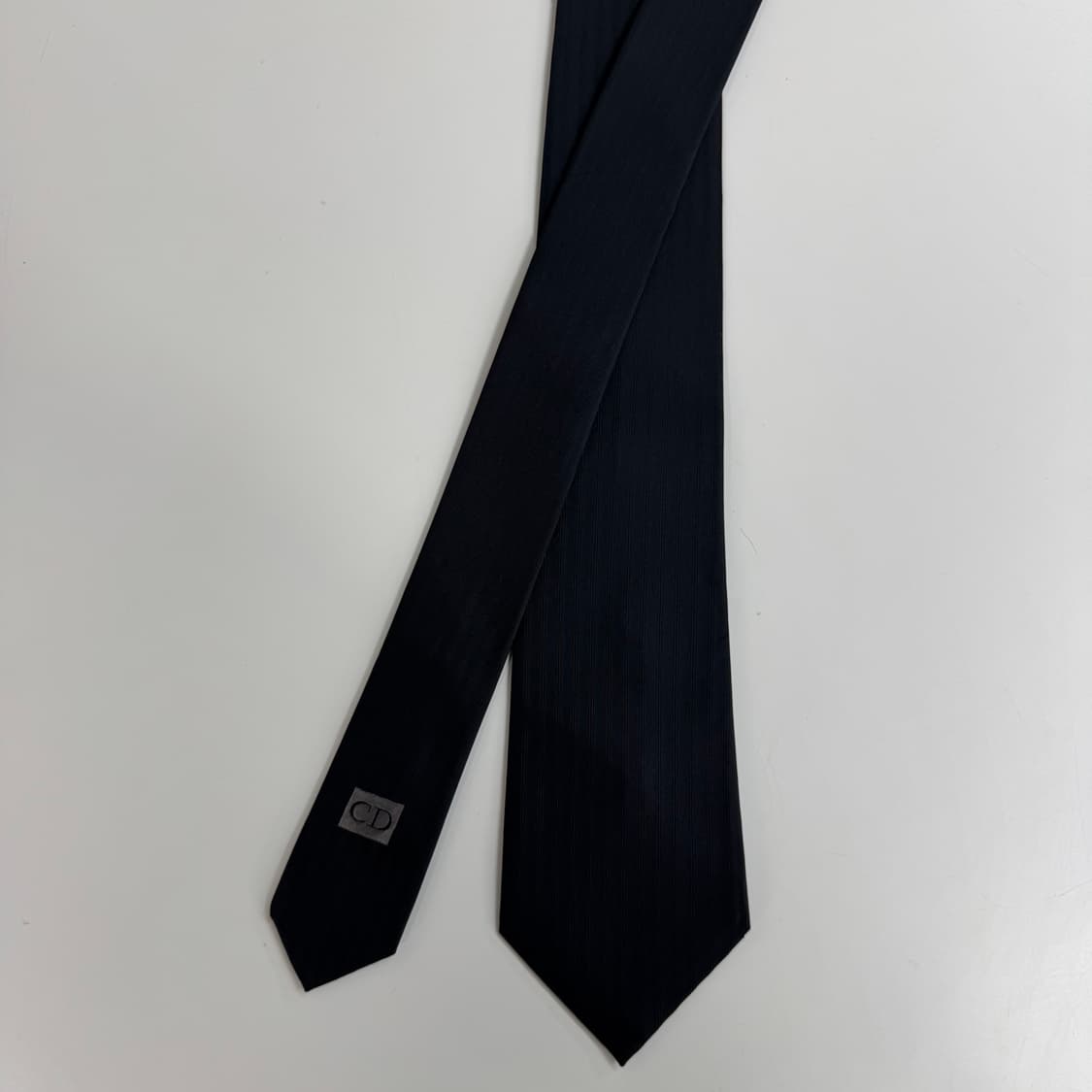 신형 디올(Dior) 명품 정품 블랙넥타이 8.6cm 상품이미지1