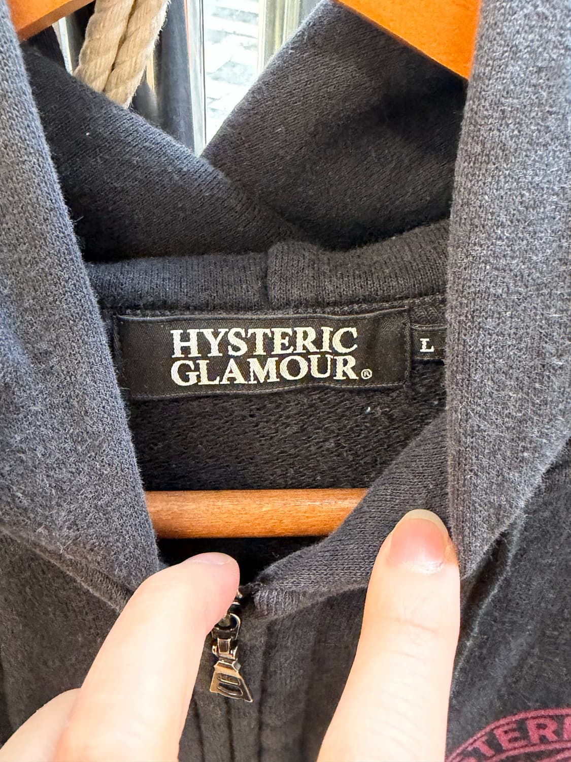 HYSTERIC GLAMOUR Graphic Zip Hoodie 상품이미지3