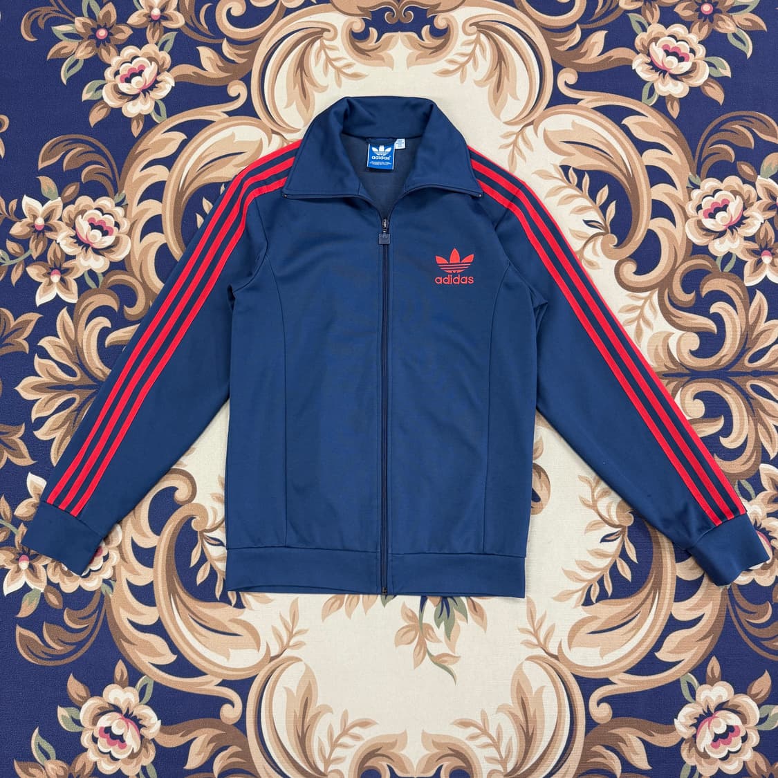 (L)아디다스 ADIDAS 유로파 트랙탑 져지(네이비,남빨) 상품이미지1