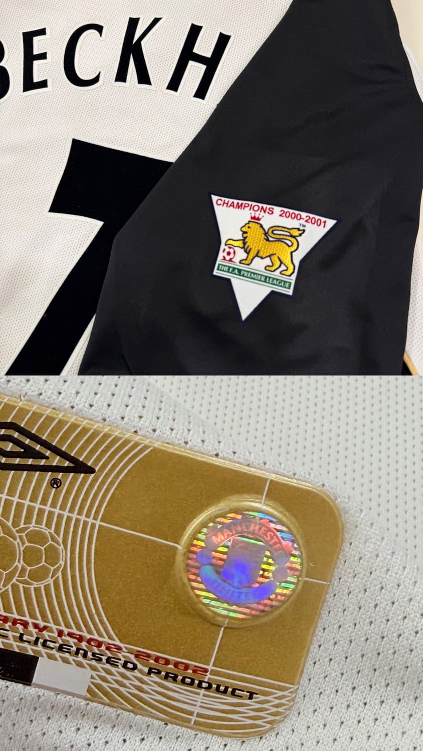 01-02 맨유 어웨이/서드 베컴 유니폼 상품이미지8