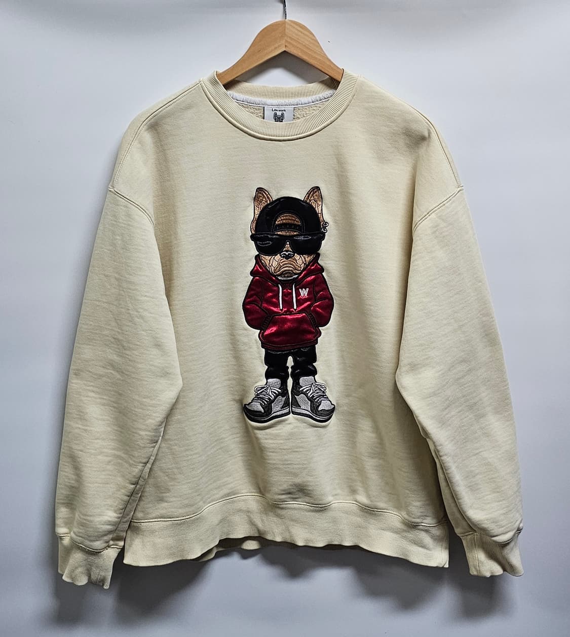 라이프워크 기모맨투맨 M 상품이미지1